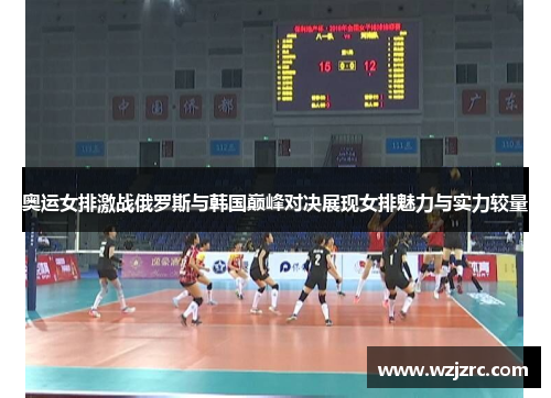 奥运女排激战俄罗斯与韩国巅峰对决展现女排魅力与实力较量
